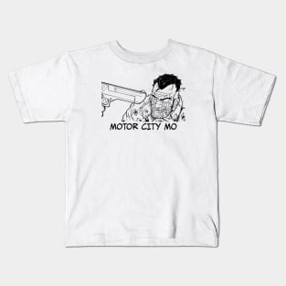 Motor City Mo In Your Face! Kids T-Shirt